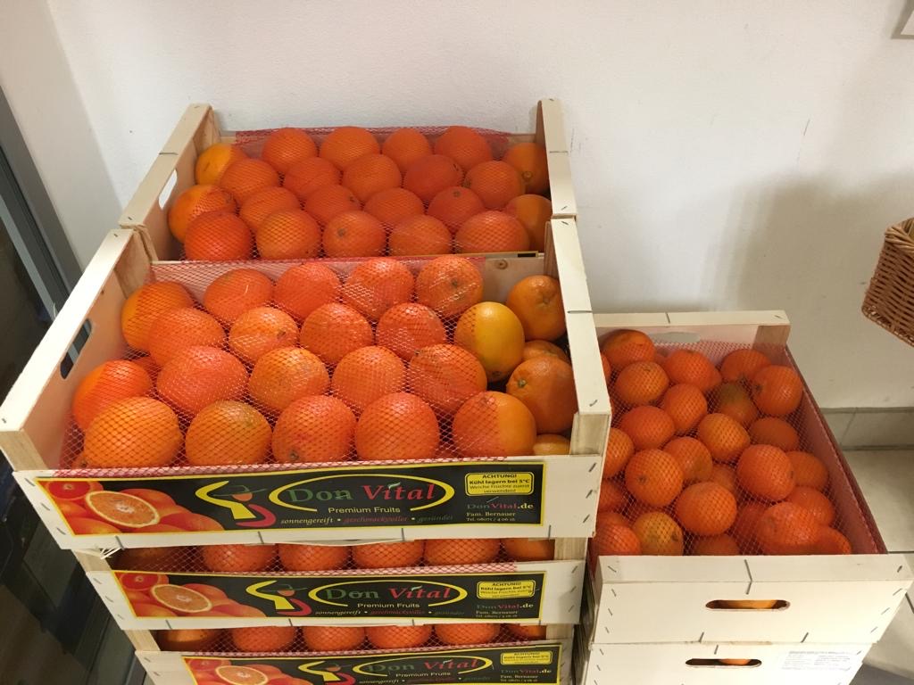 Orangen und Mandarinen